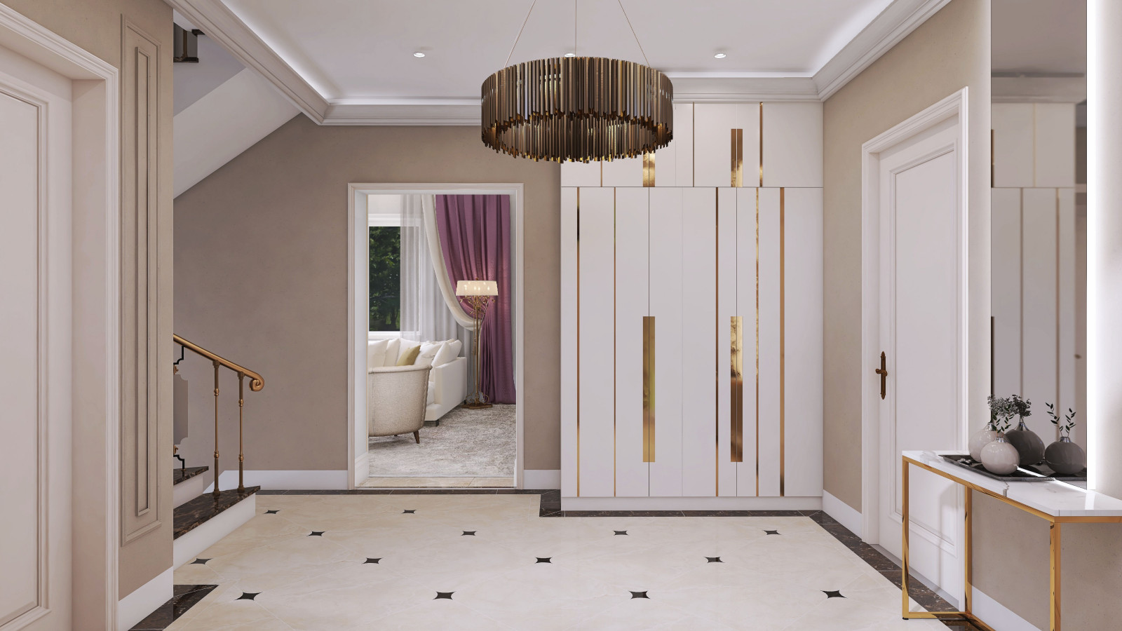 Проект дома в стиле неоклассики