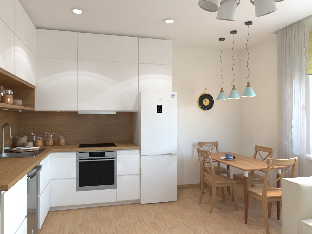 Проект квартиры в скандинавском стиле