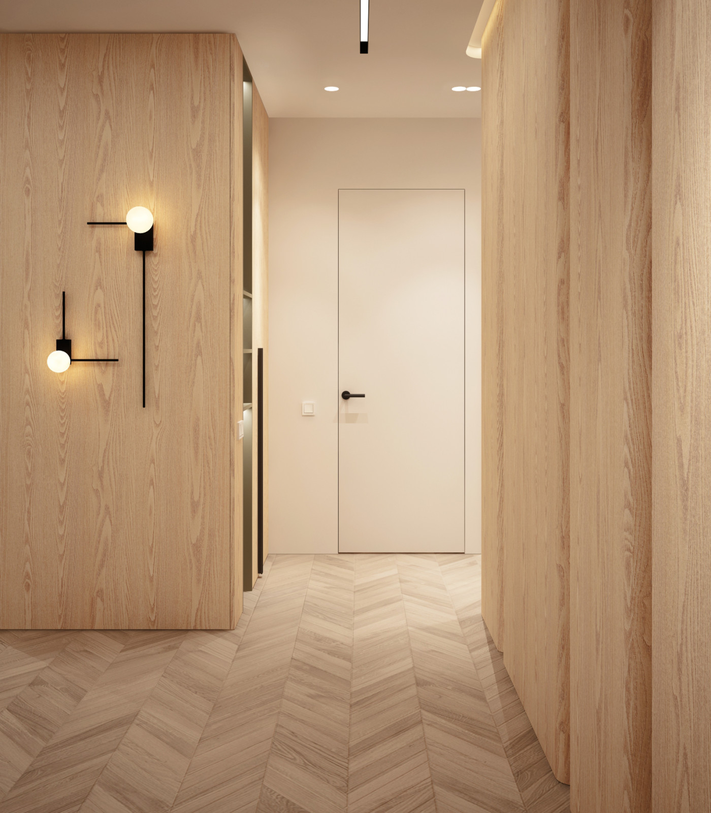 Квартира  в Новой Москве_кухня-гостиная