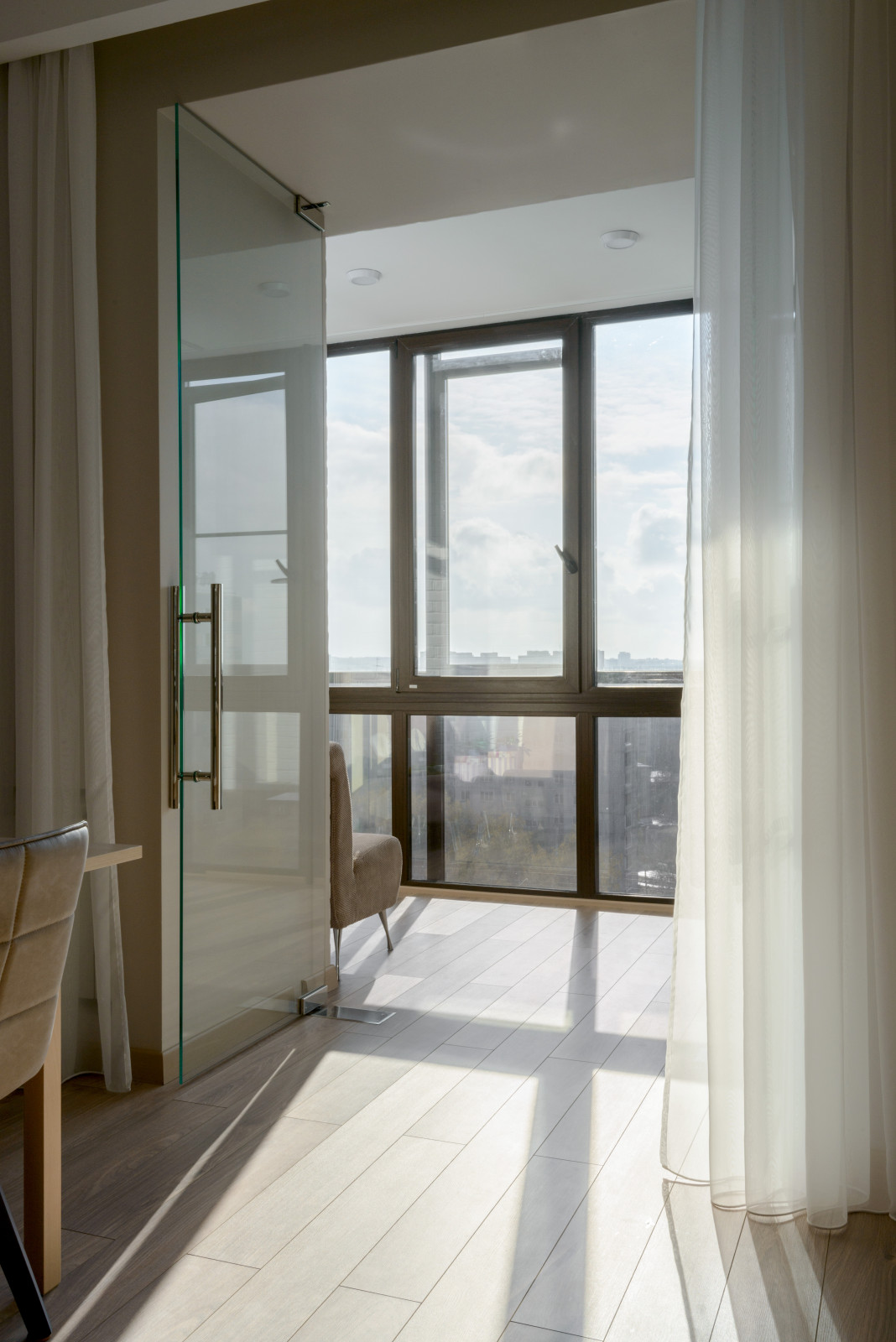 Двухъярусная квартира в стиле Экоминимализм