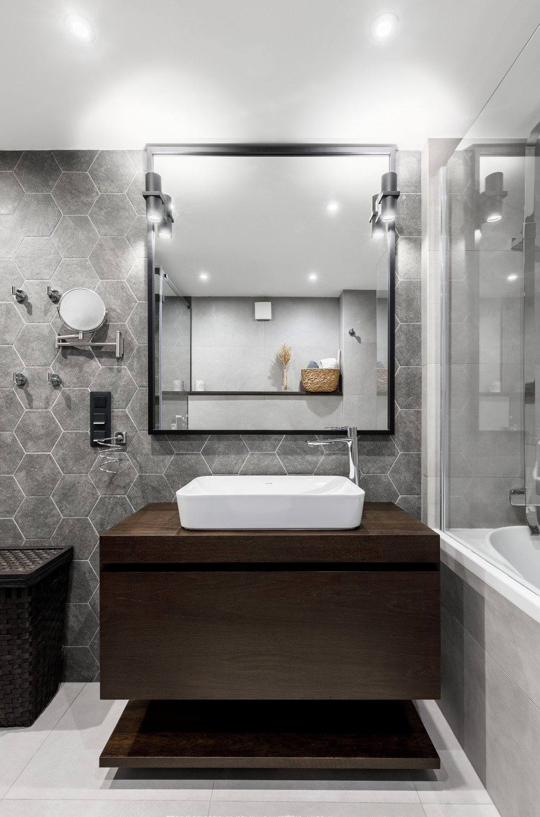 Мансардная двухуровневая квартира в скандинавском стиле