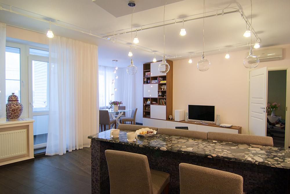 Apartment with cocks