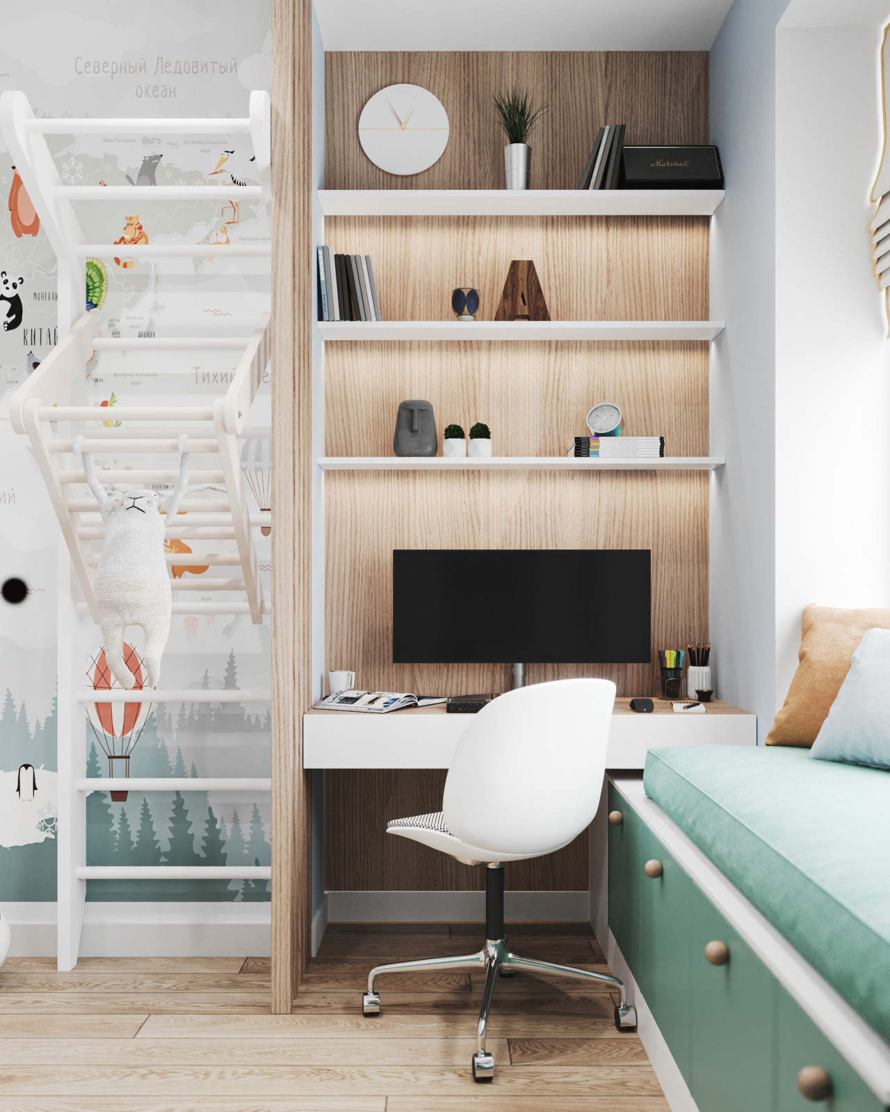 Трехкомнатная квартира в ЖК Savin House