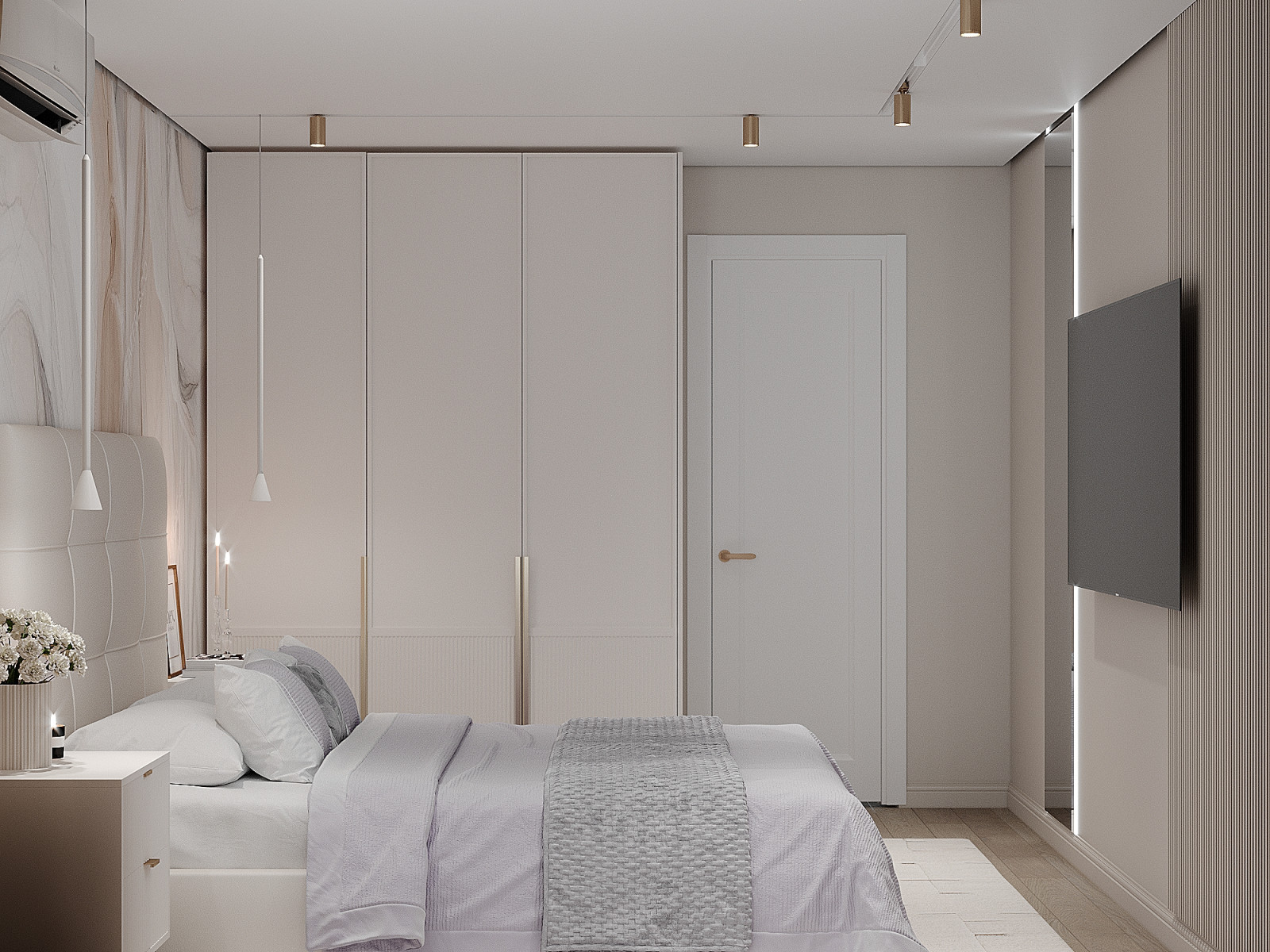 Дизайн интерьера 3-х комнатной  квартиры