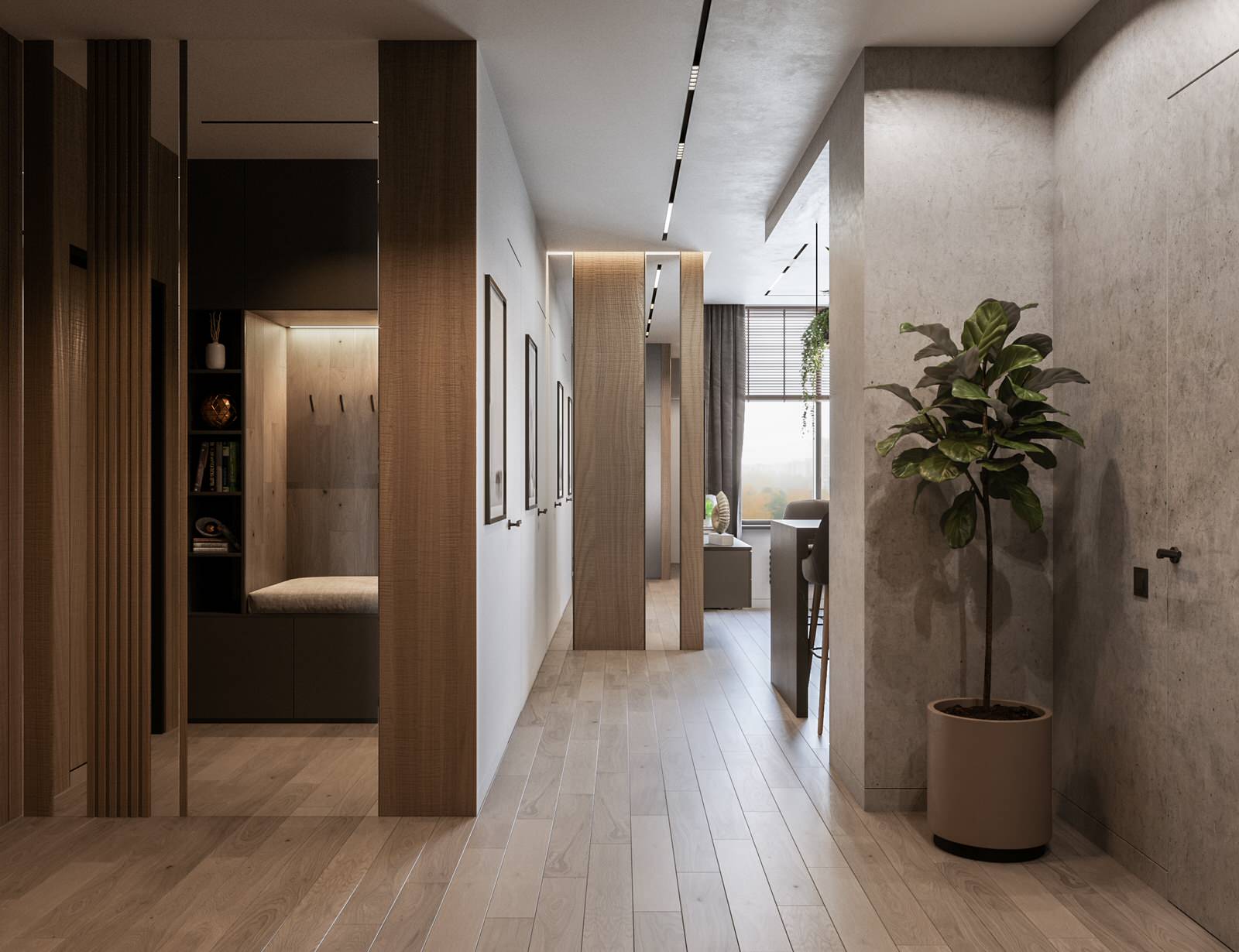 Дизайн-проект квартиры в ЖК Headliner 2