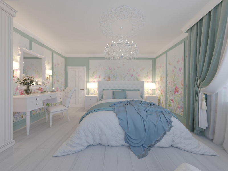 Легкий, воздушный интерьер квартиры в Москве