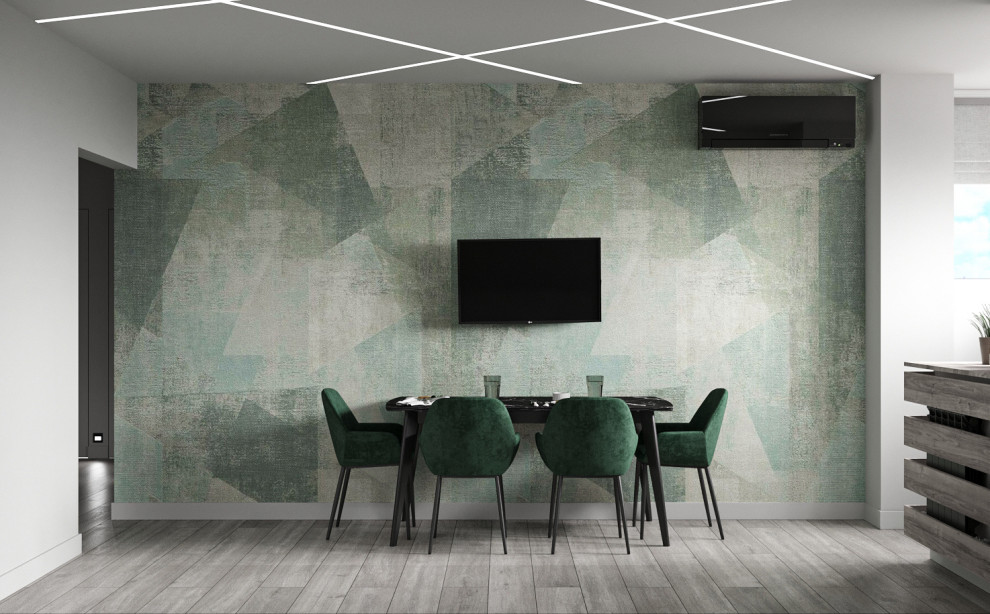 Минималистичная квартира с перетекающими гармоничными пространствами.