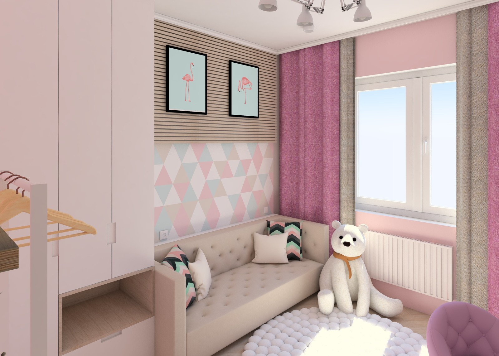 Детская "Фламинго"