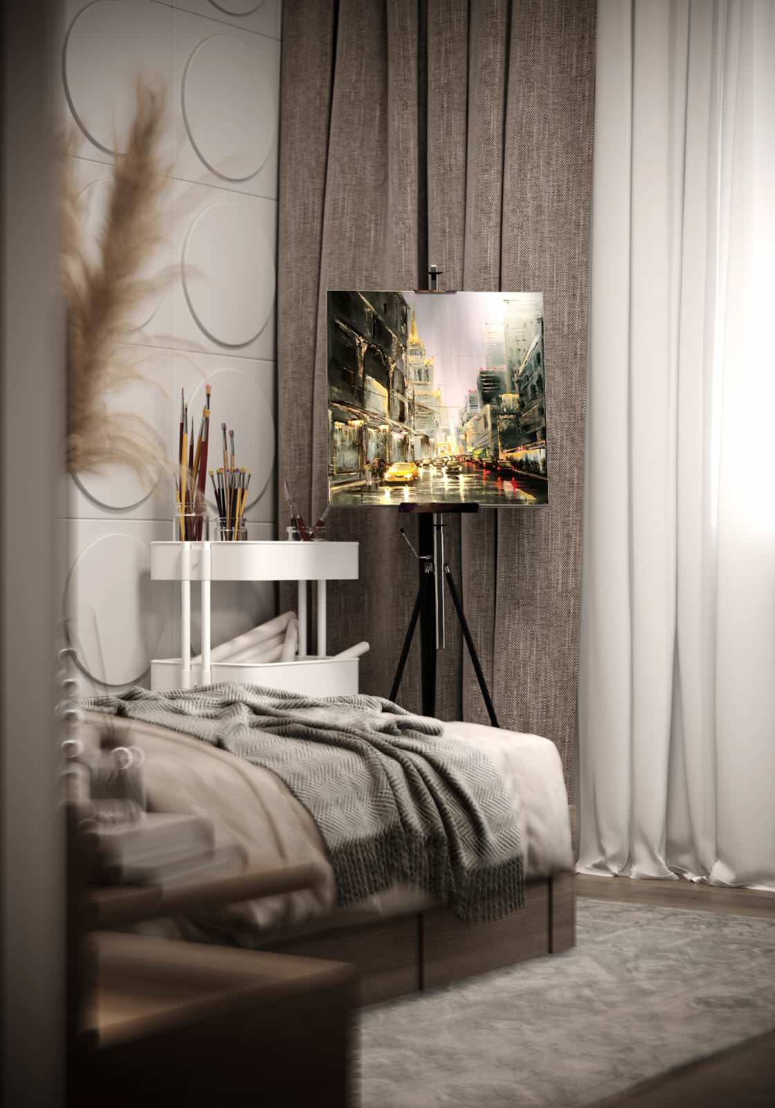 Дизайн квартиры в ЖК "Притяжение"