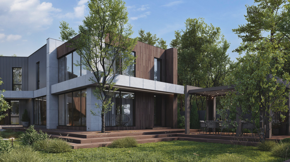 Загородный жилой дом