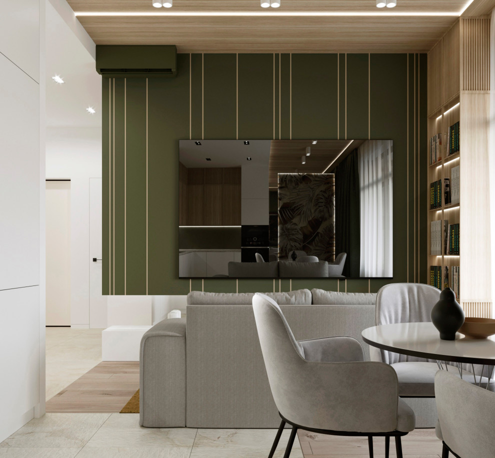 Квартира в Москве. Дизайн-проект зоны отдыха