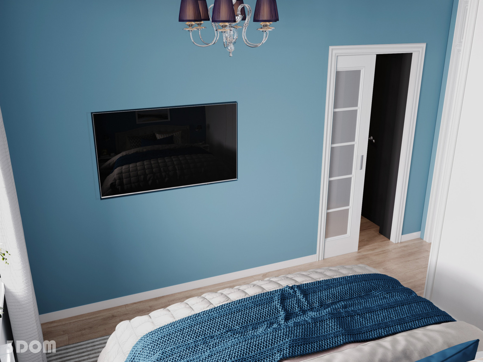 КВАРТИРА ЖК "ТВОЙ ДОМ" АКСАЙ 82кв.м | 3DOM