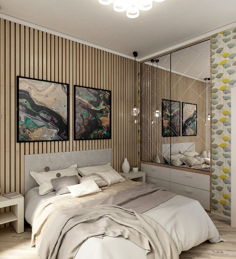 Евродвушка в скандинавском стиле ЖК "Мещерский лес"