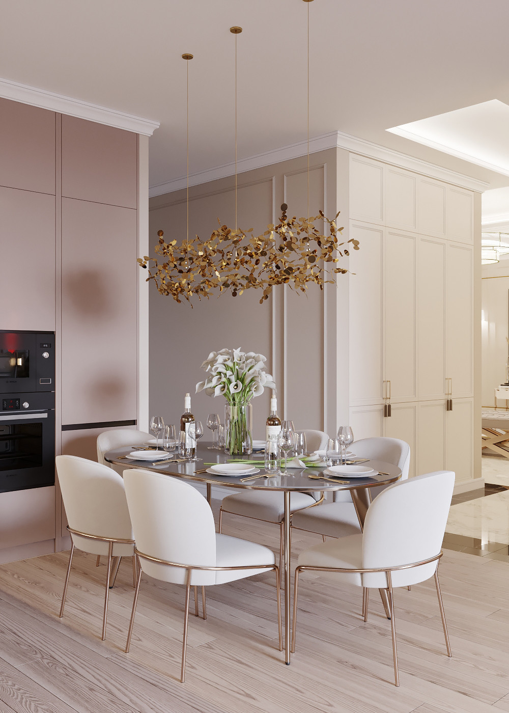 Ждановская 45. Кухня-гостиная