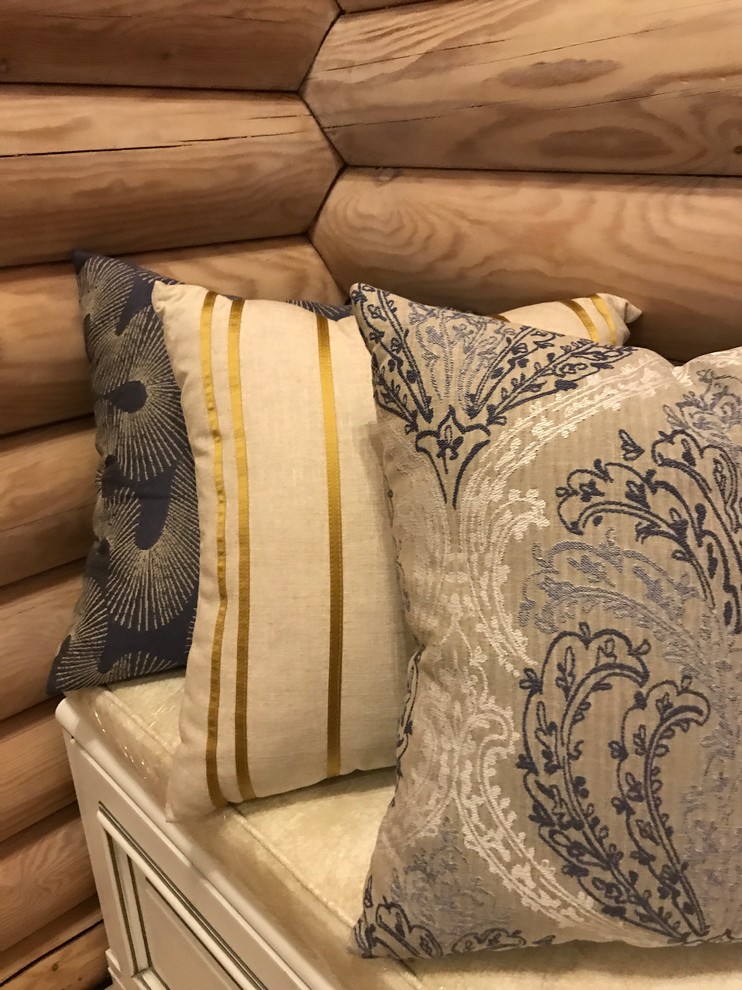 Бревенчатый дом в Подмосковье