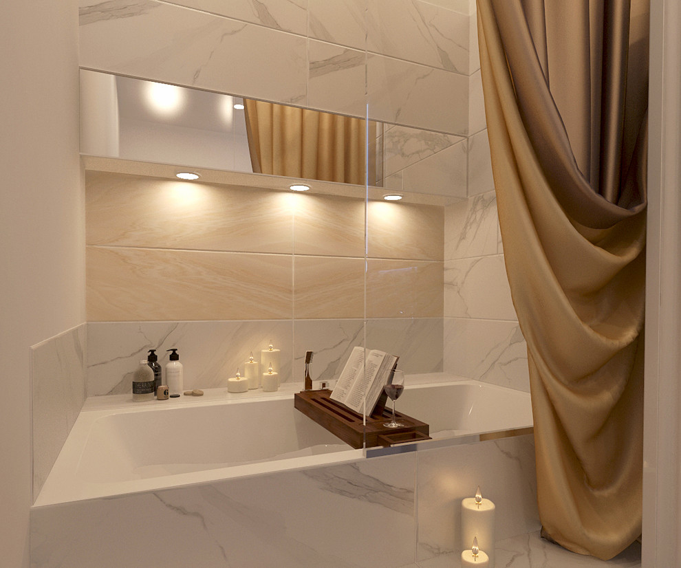 Интерьер двухуровневой квартиры