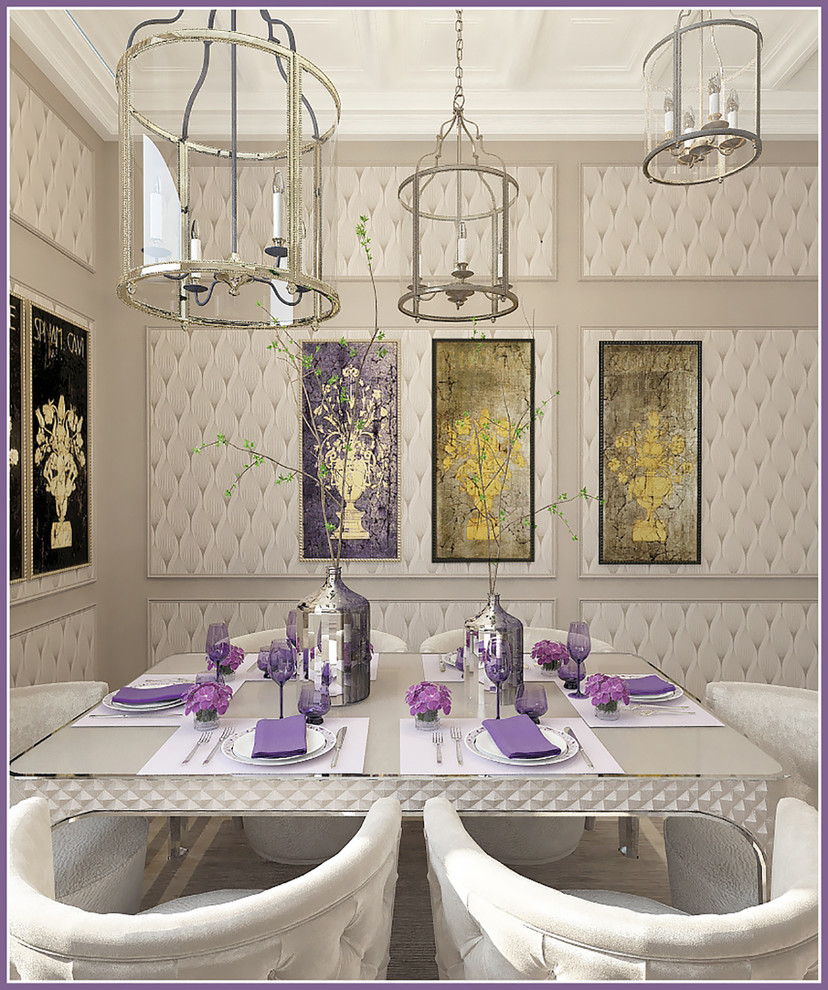 Интерьер кухни-столовой