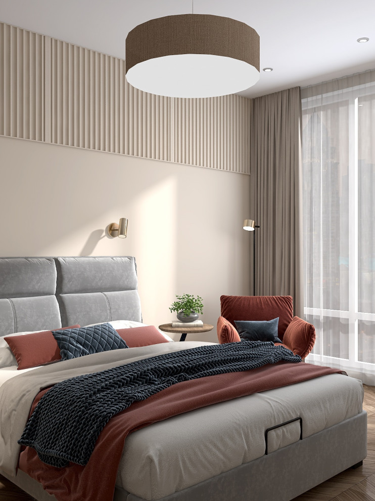 Обложка проекта: Проект спальни в ЖК «Atlantis”