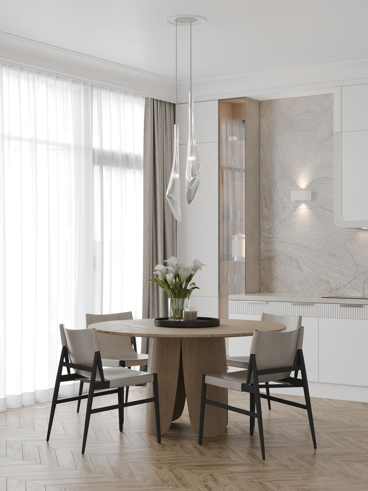 Кухня гостиная