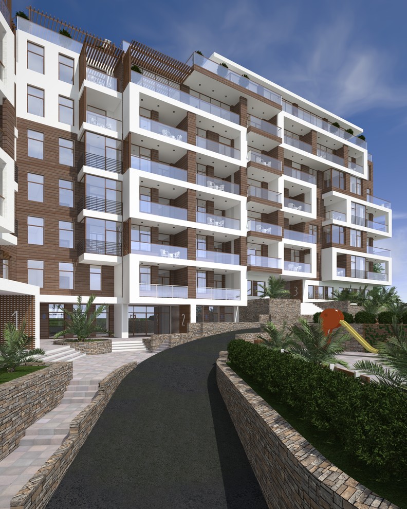 Многоквартирный жилой дом в Сочи, Дагомыс