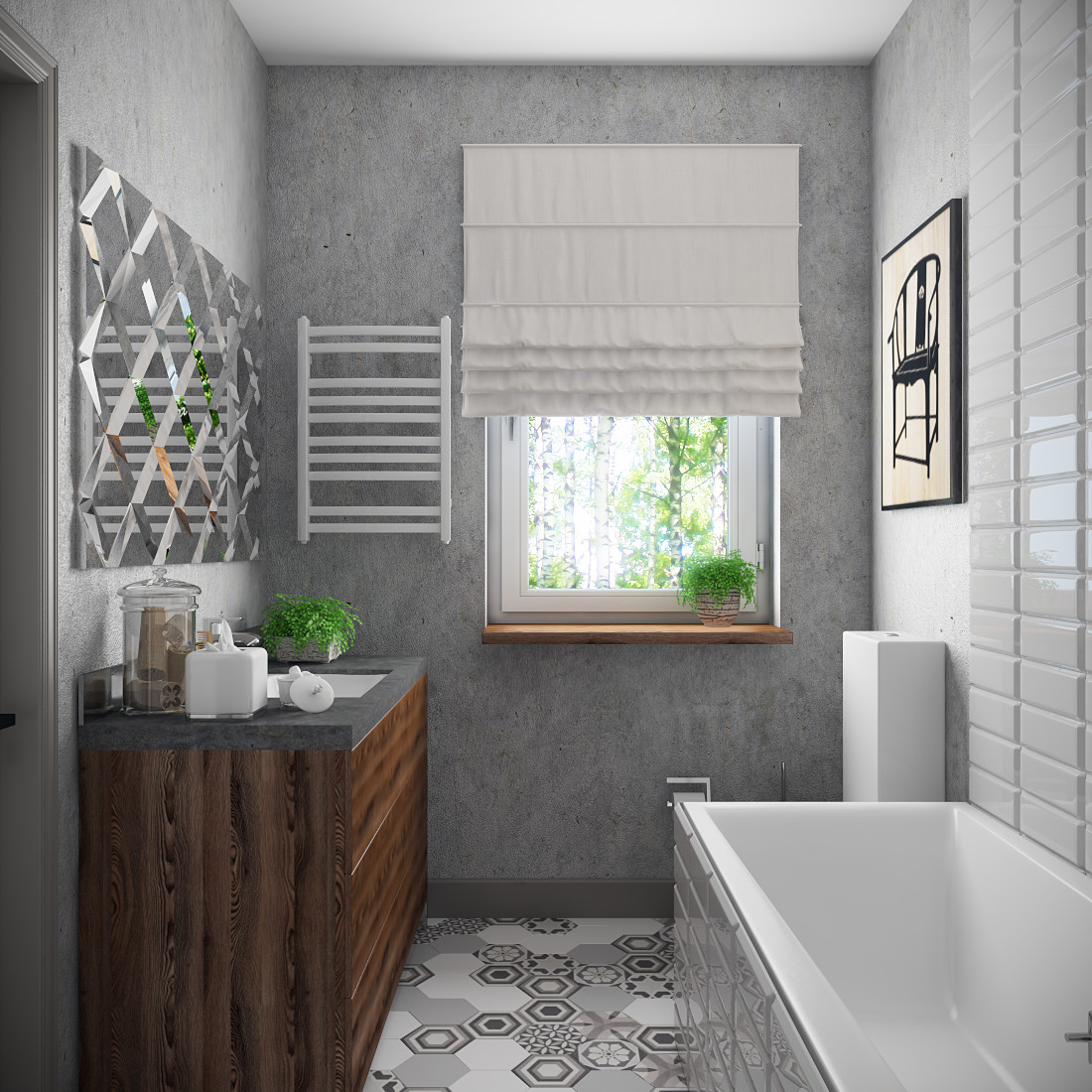 Дом в стиле лофт