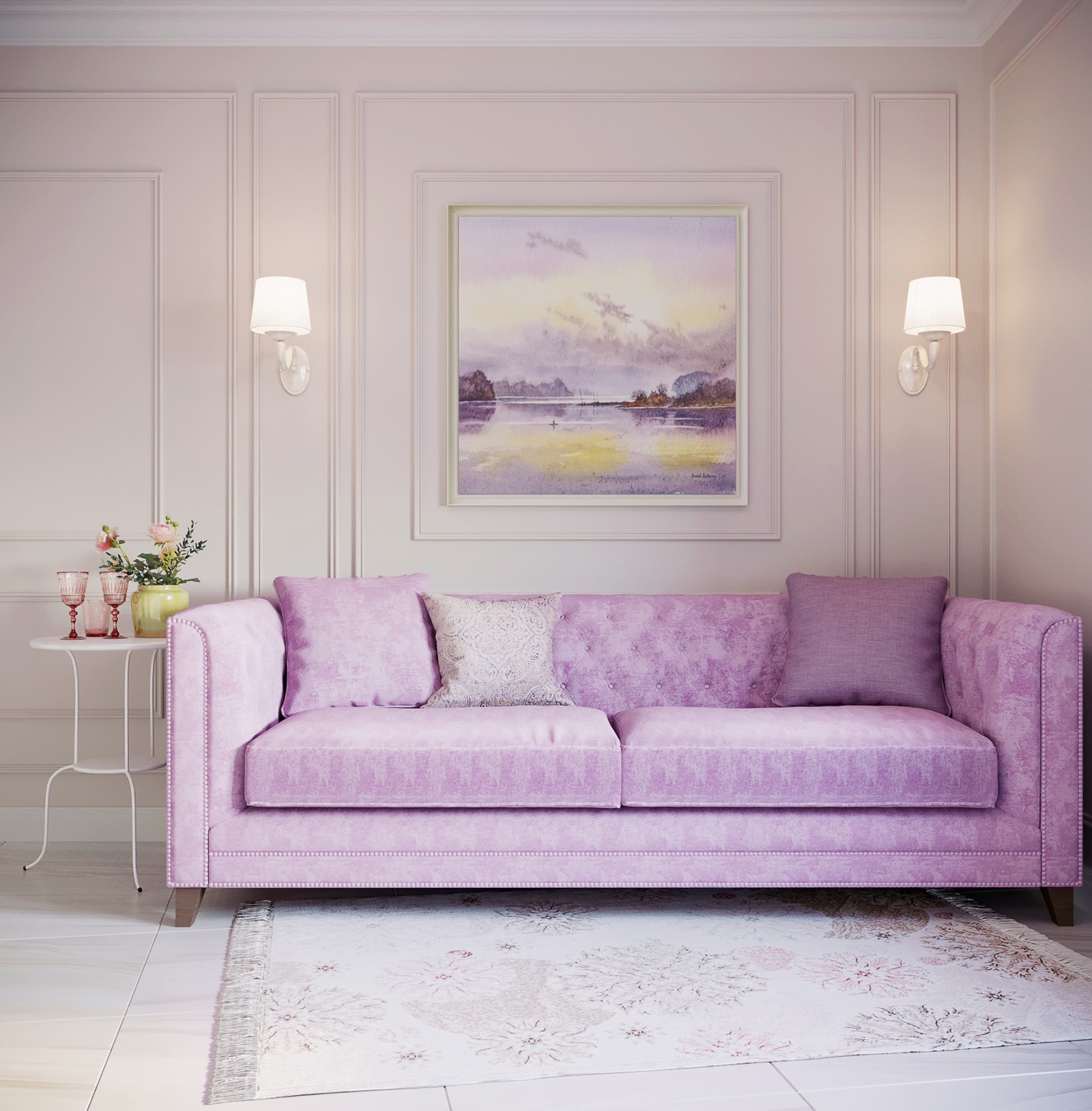 Романтичная квартира в ЖК_Любовь