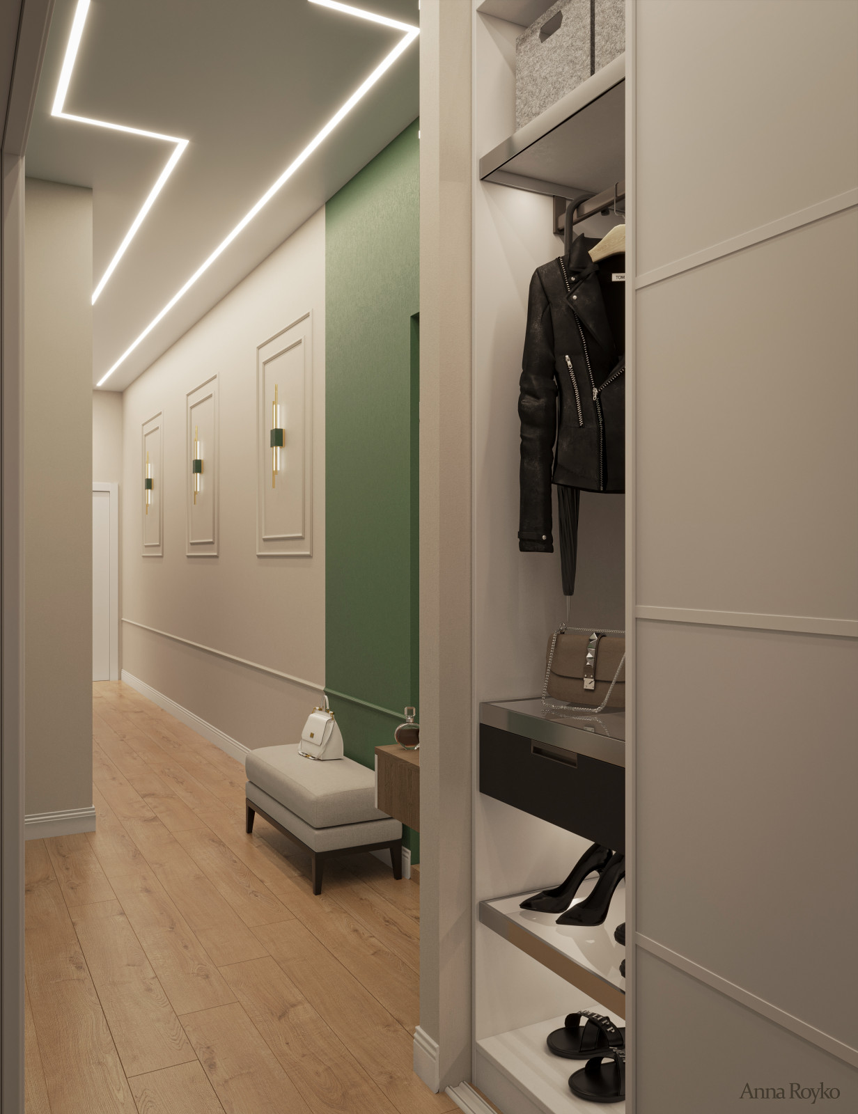 Визуализация прихожей