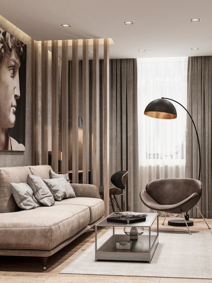 Брутальный минимализм в ЖК "TIME"