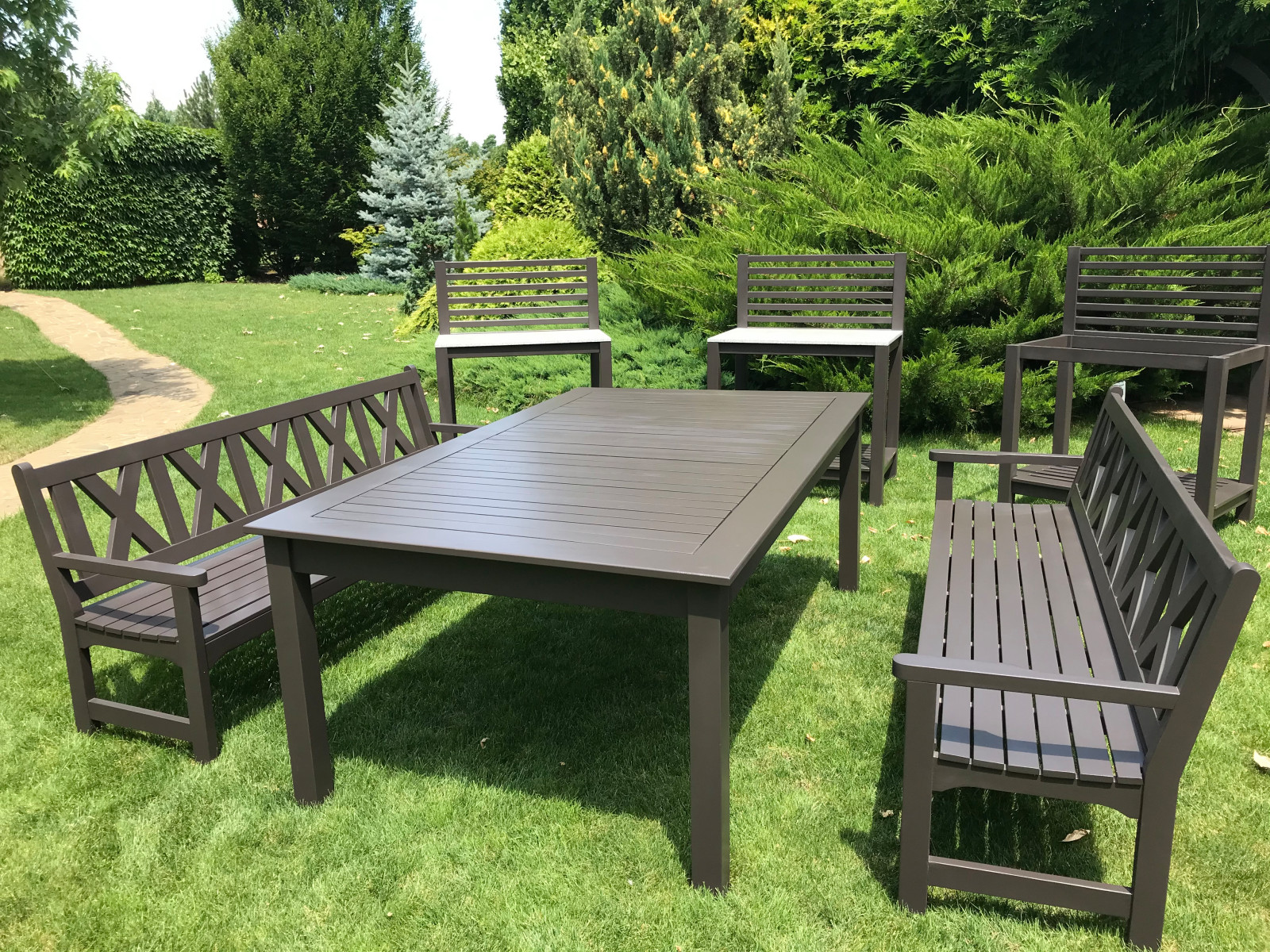 Садовая мебель и садовая кухня для Наташи Королевой