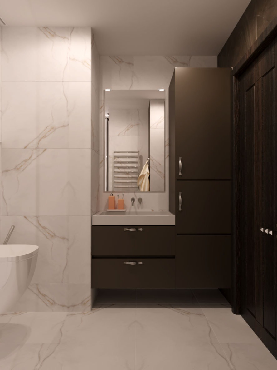 ЖК Скандинавия, 3 комнаты, 105 м²