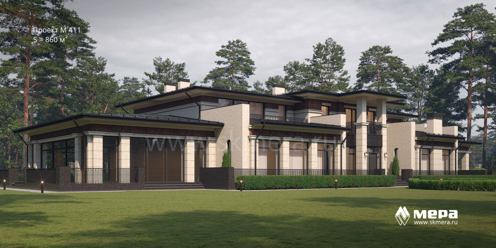 Проекты современных каменных домов