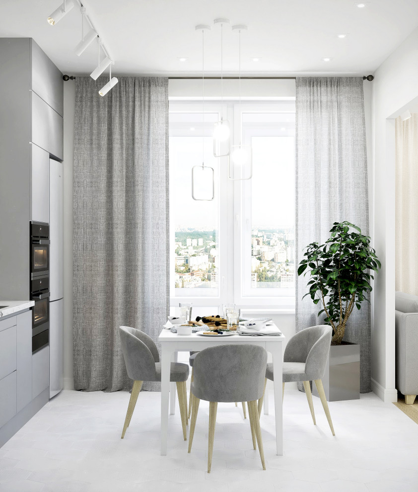 Дизайн интерьера однокомнатной квартиры под сдачу