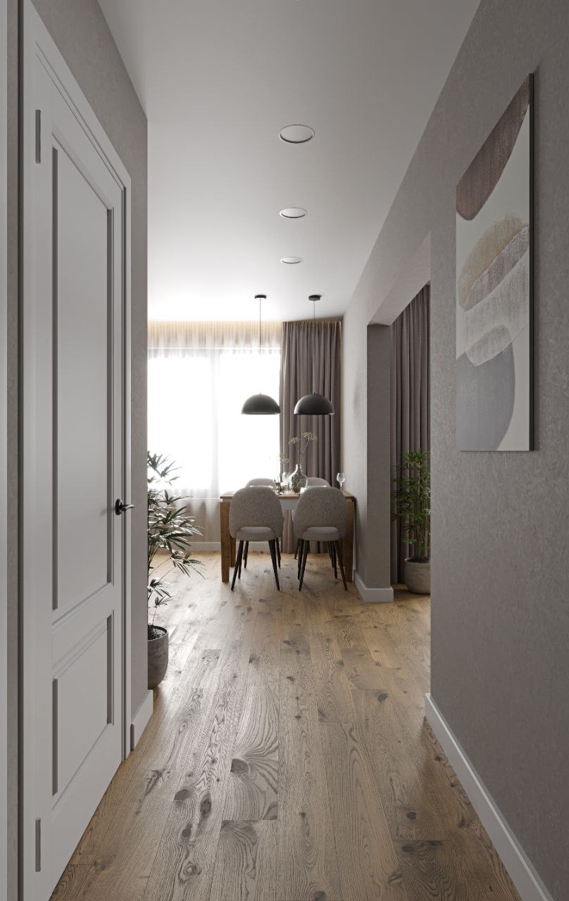 Двухкомнатная квартира