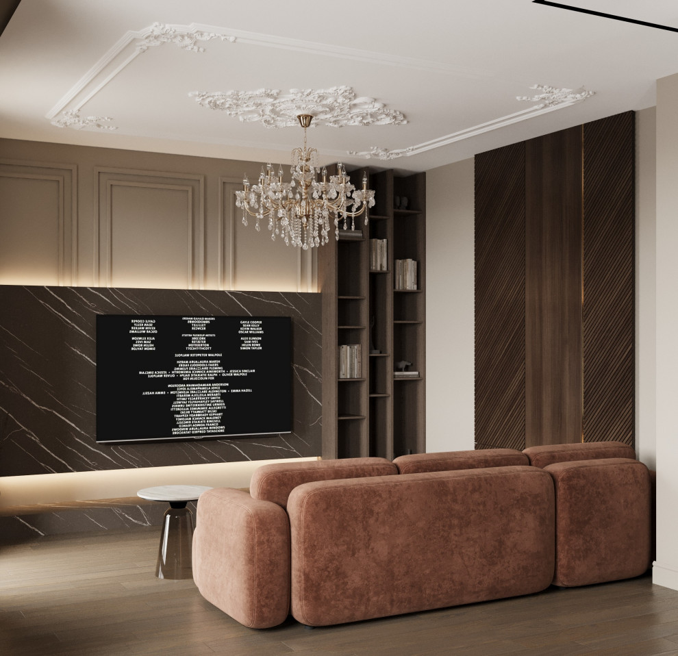 Дизайн 3-комнатной квартиры в клубном доме Futurist