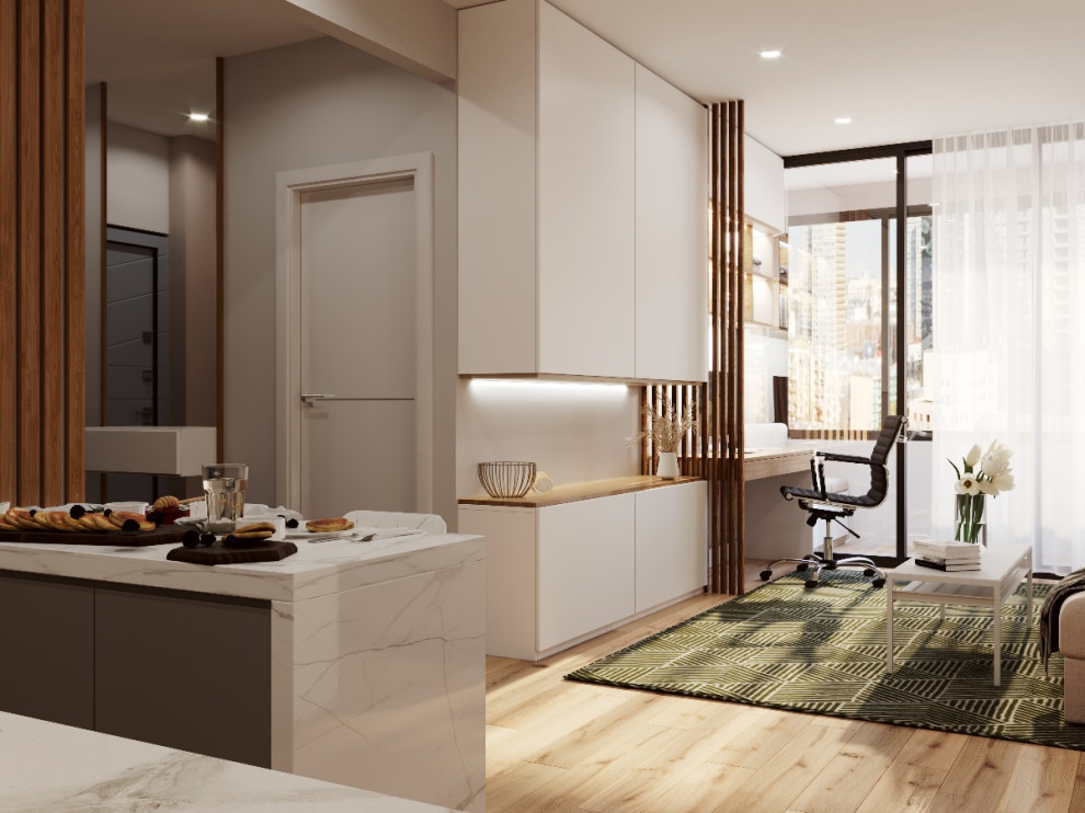 Дизайн проект квартиры  42 кв.м