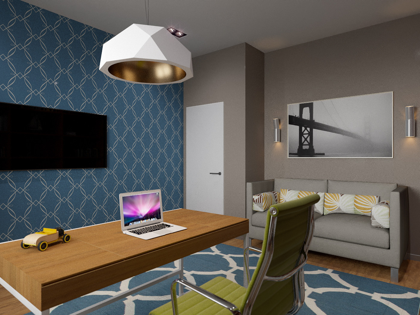 Дизайн коттеджа 347 м.кв. в коттеджном поселке Новая Опалиха