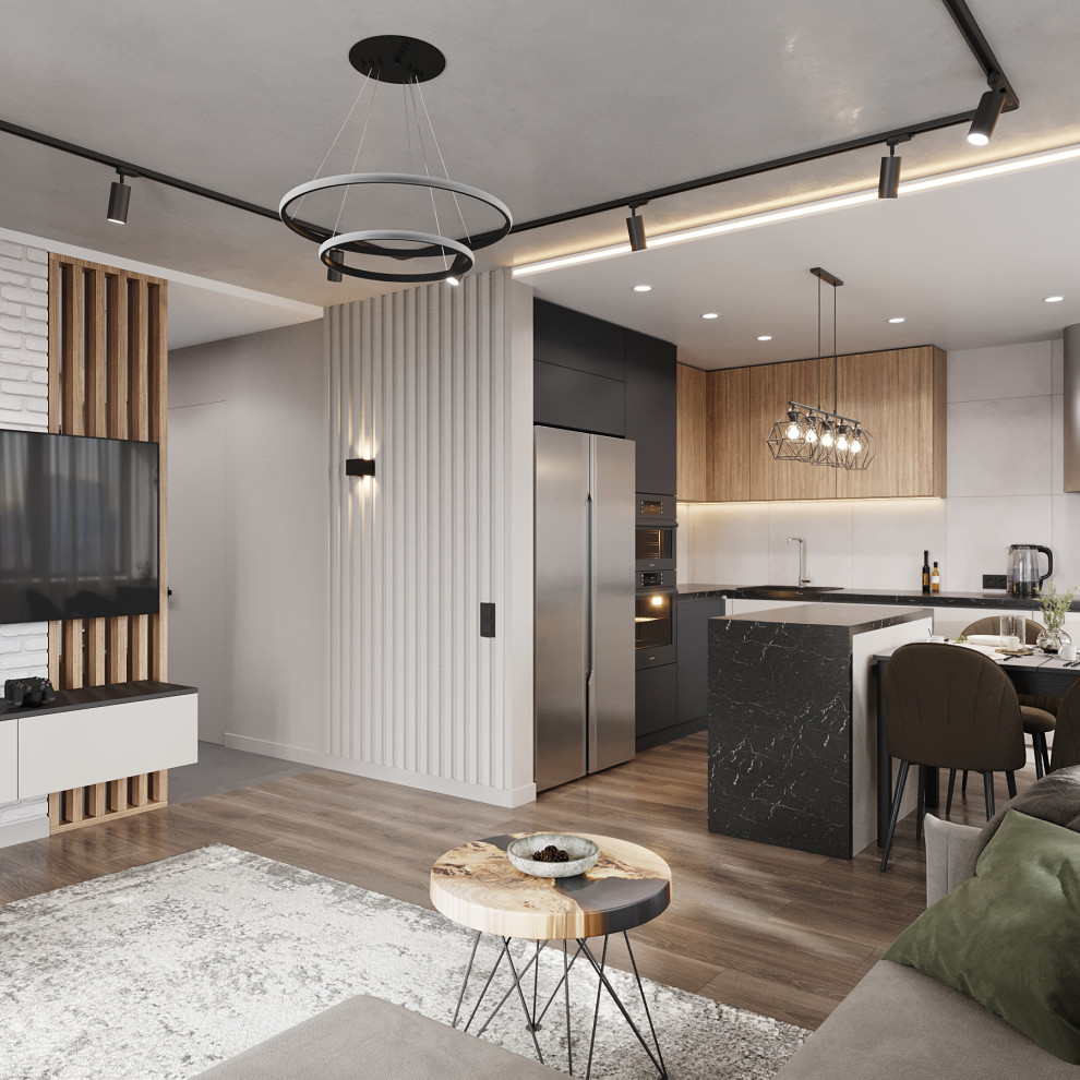 Дизайн-проект квартиры, площадью 73,2 м2