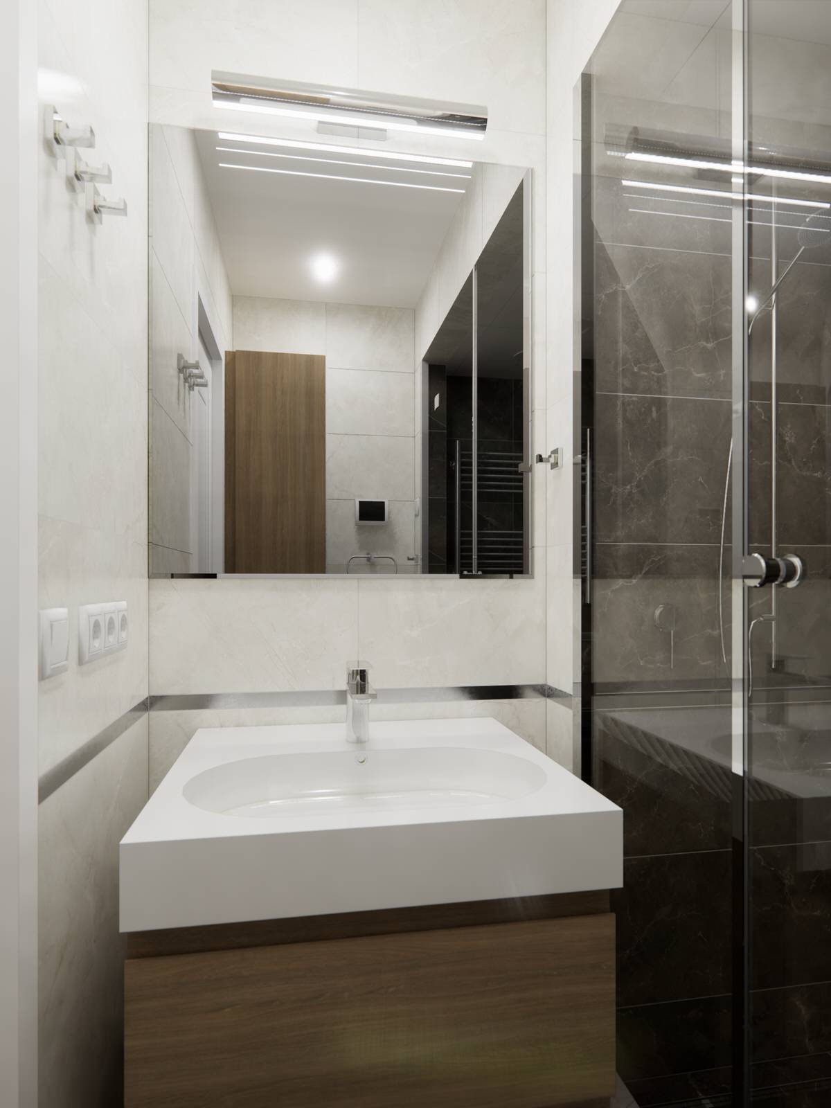 Квартира в стиле Ар-деко с элементами неоклассики в Москве