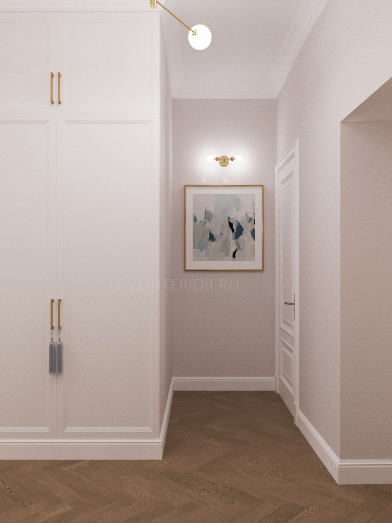 Квартира в доме, построенном в XIX веке в центре Москвы