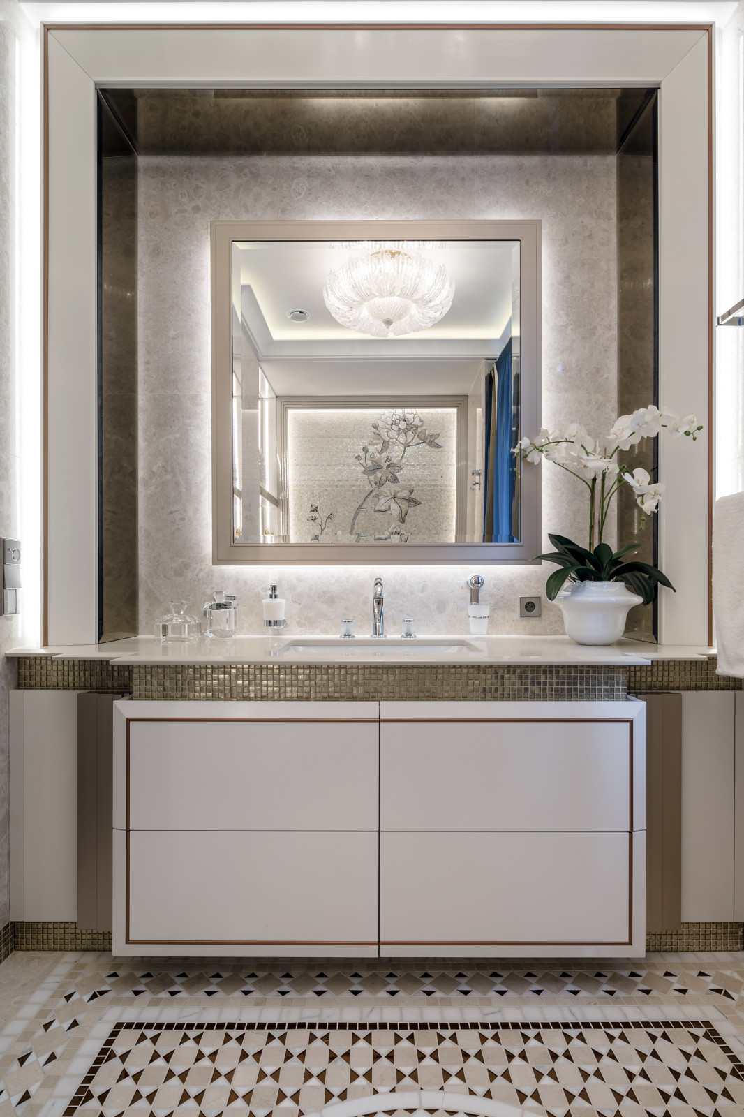 Interior design of a villa In Monte-Carlo, Monaco