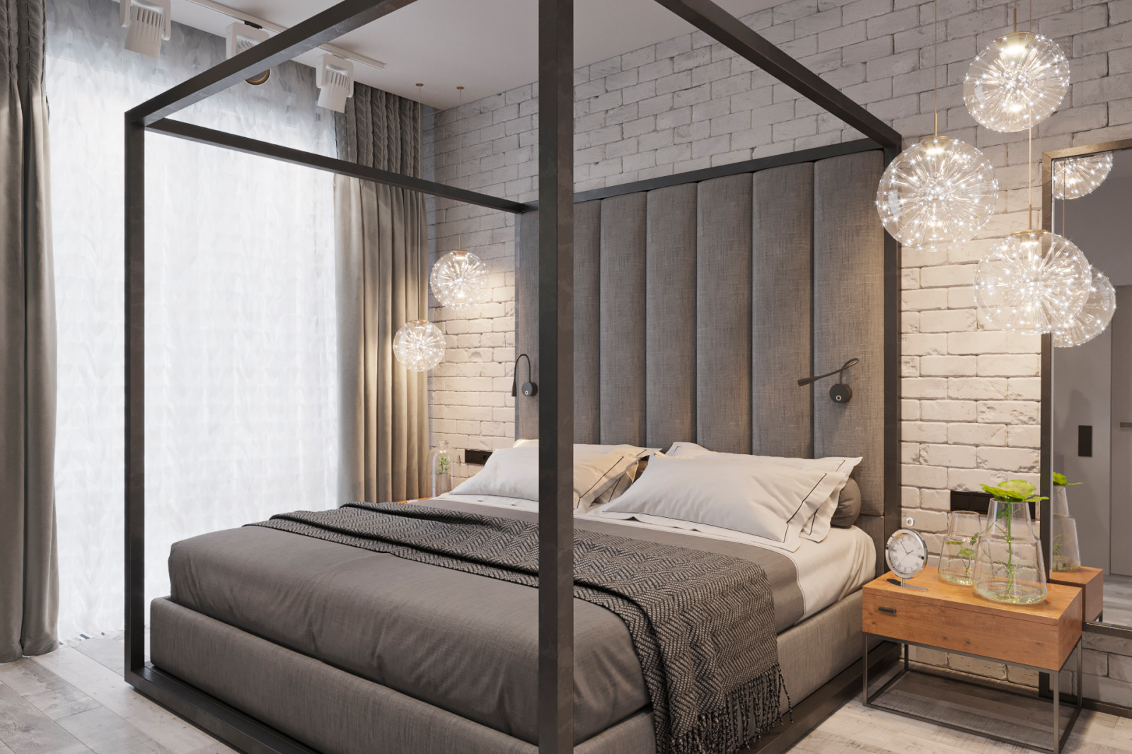 Небольшая стильная квартира для молодой девушки