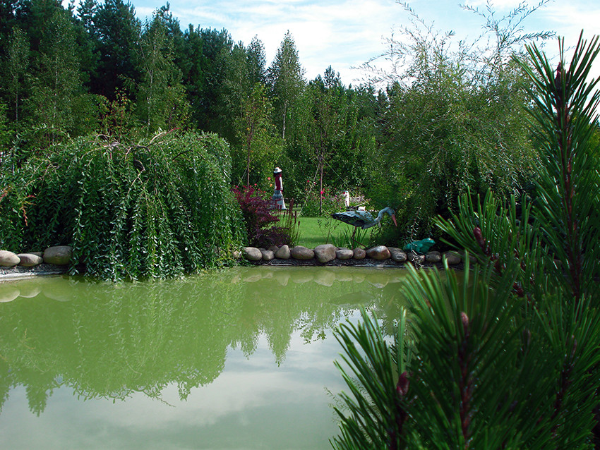 проект частного участка. Одинцовский район. д. Дунио