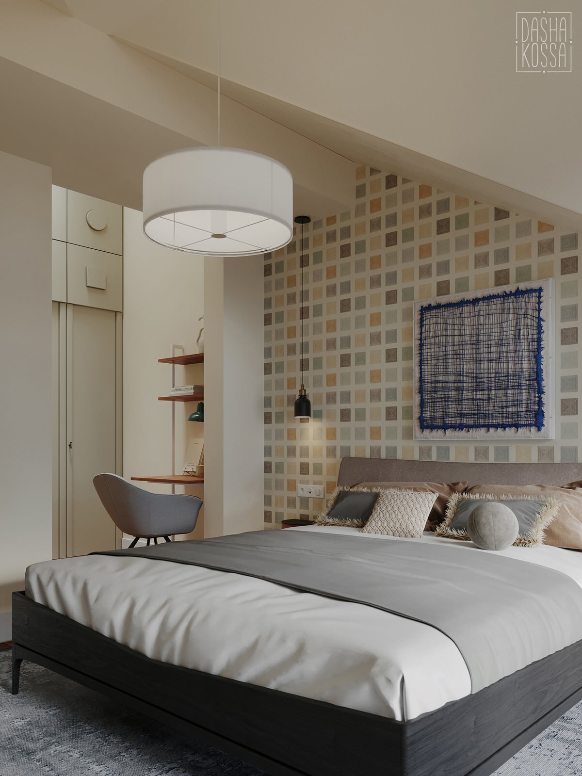 Двухуровневая квартира для загородной жизни в комфортных условиях