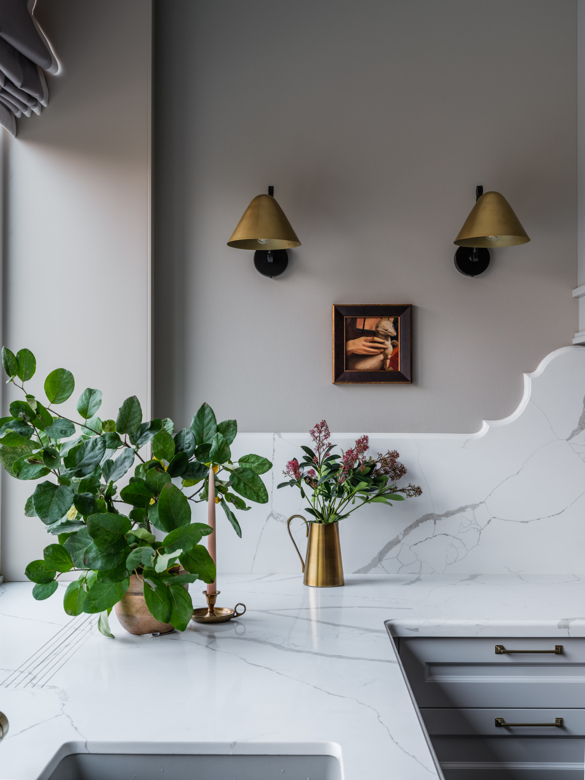 Дом с зелёной гостиной