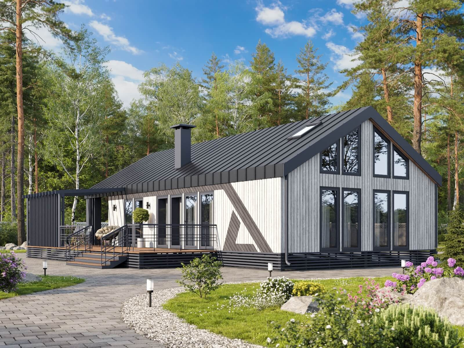 Обложка проекта: Проект барнхауса «Рембрандт»