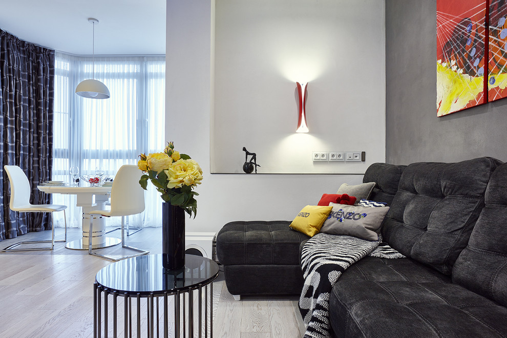 Дизайн и ремонт квартиры в ЖК «Доминион» — Аскетичный интерьер