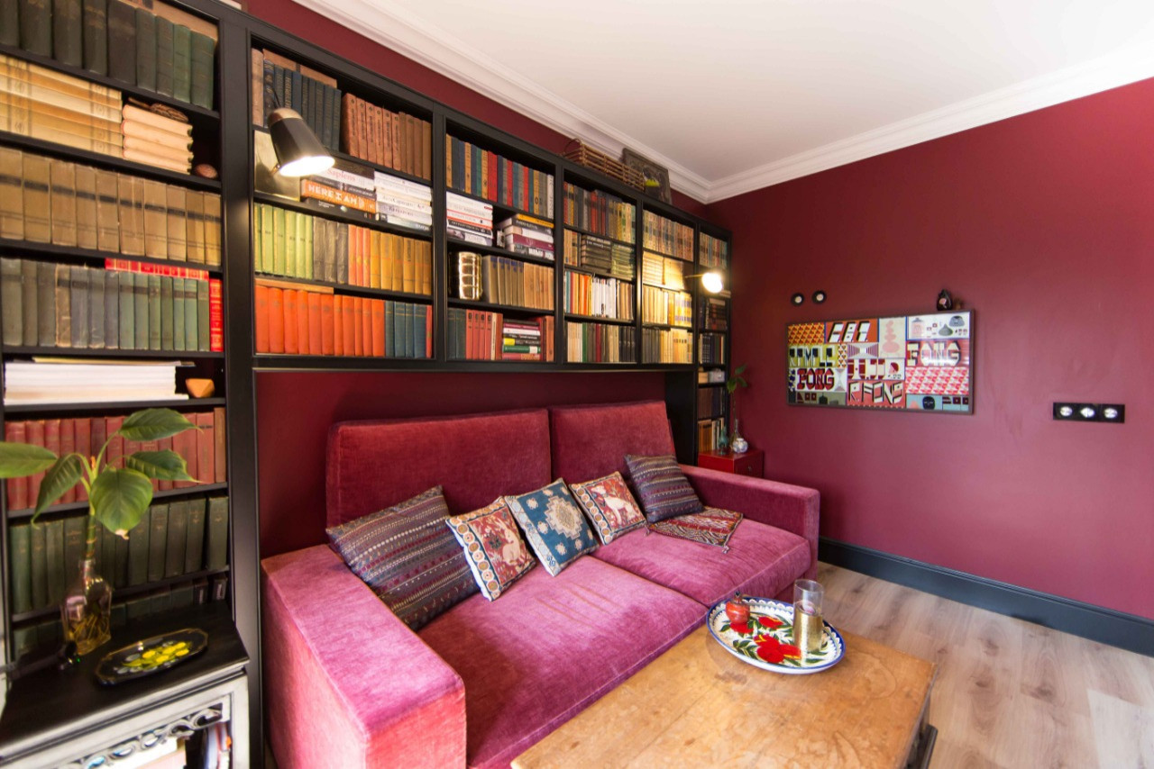 Библиотека из МДФ в эмали