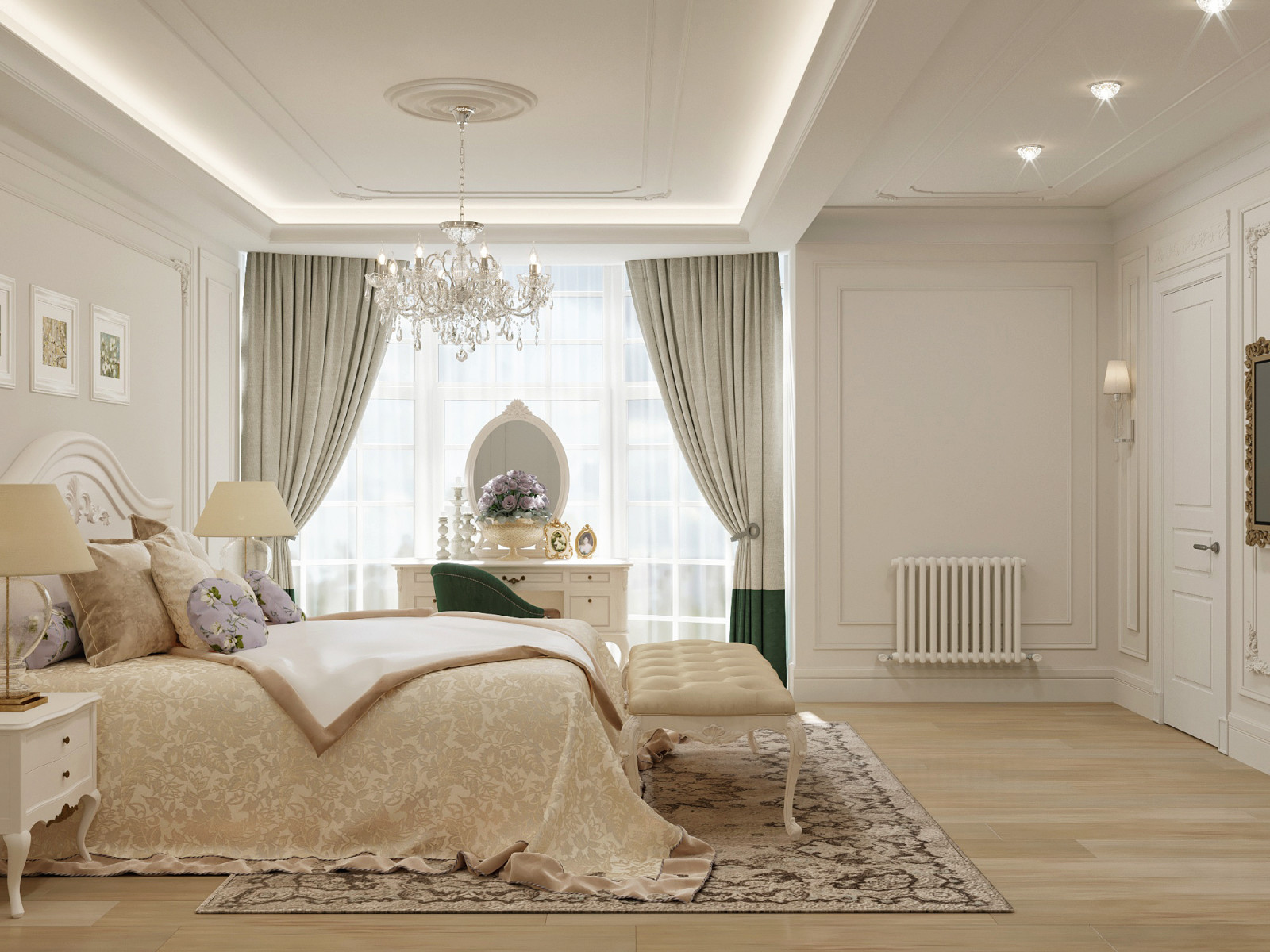 Загородный дом в классическом стиле 370 м.кв