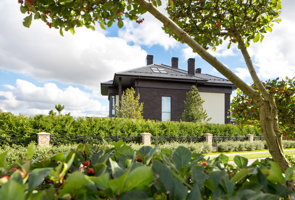 Загородный дом в посёлке Монтевиль - экстерьеры