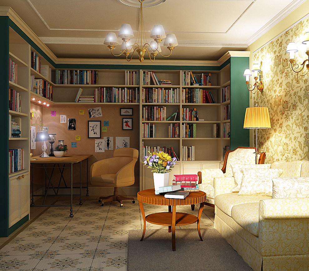 Дом на берегу залива, Тарховка. Кабинет хозяйки.